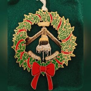 2002 Christmas ornament. Camp David, USS Endicott. NIB